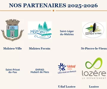 Nos partenaires 2025-2026