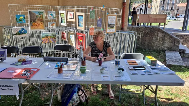 Stand de l'Association Familiale du Malzieu-Ville, Journée des associations 2026