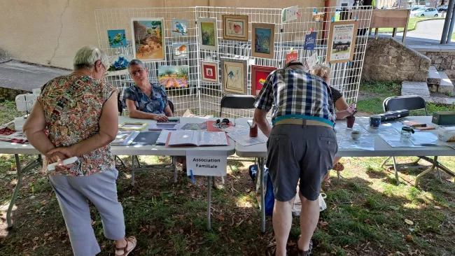 Stand de l'Association Familiale du Malzieu-Ville, Journée des associations 2026