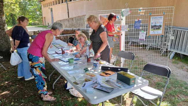 Stand de l'Association Familiale du Malzieu-Ville, Journée des associations 2026